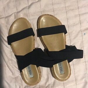 Steve Madden Black Sandals for Women
